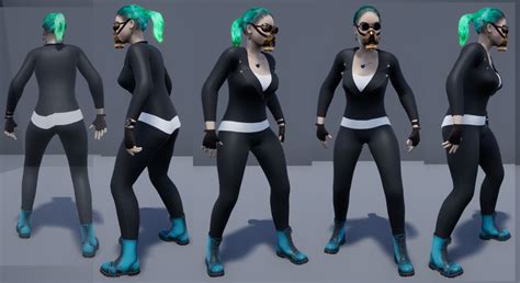 Rock Woman Character With Equipment in Characters - UE Marketplace