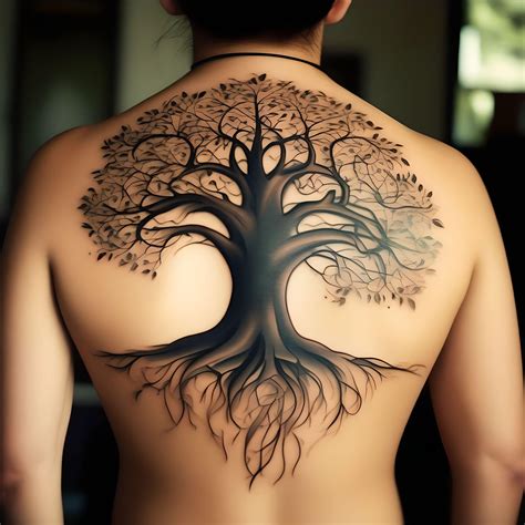 Family Tree Symbol Tattoo