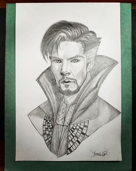 Doctor Strange Sketch Drawing