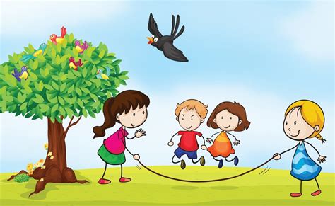 Alt Outdoor Play Clipart Title Outdoor Play Clipart Cartoon Drawings