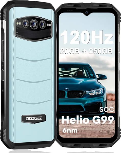 DOOGEE V10 5G Rugged Phone Display Android 11 33W Fast