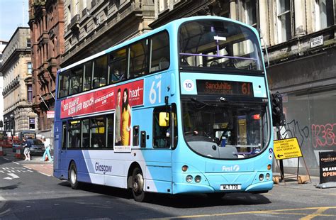 First Glasgow Volvo B Tl Route First Glasgow Cale Flickr