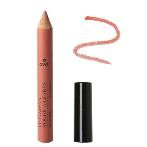 Maquillage Crayon rouge à lèvres rose délicat BIO crayon 2 g