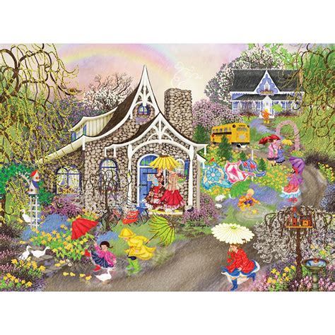 Rainbow Showers 1000 Piece Jigsaw Puzzle | Bits and Pieces