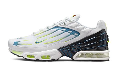 Nike TN Air Max Plus 3 White Volt Marina Where To Buy DV3488 100