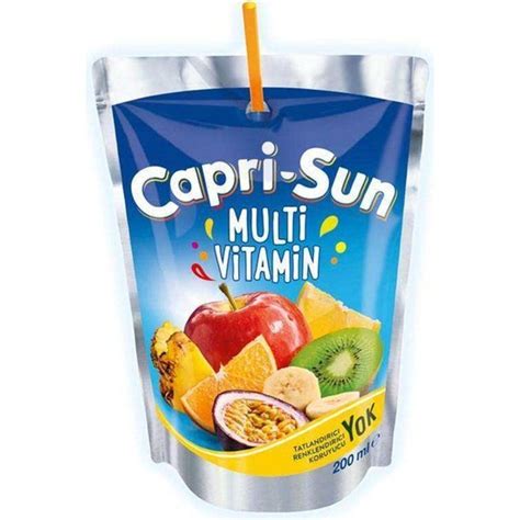 Caprisun Capri Sun Meyve Suyu Ml X Adet Vitamin Fiyat