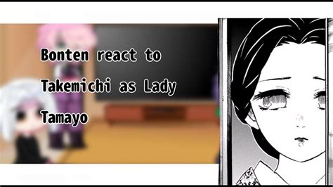 Bonten React To Takemichi As Lady Tamayo Fem Takemichi Au Mitake