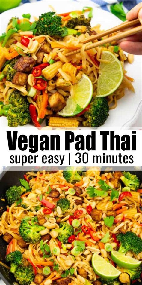 Easy Vegan Pad Thai Recipe Artofit