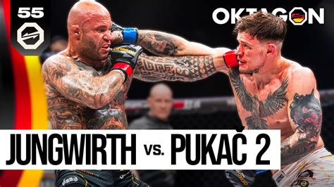 JUNGWIRTH vs PUKAČ 2 FREE FIGHT OKTAGON 55 YouTube