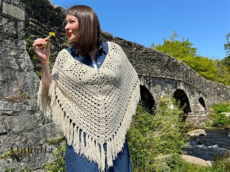 BOHO DREAMS PONCHO CROCHET PATTERN Ophelia Talks Crochet