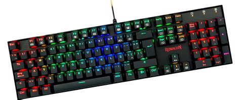 Compr Teclado Gamer Redragon Mitra K Rgb Sps Rgb Negro Espa Ol