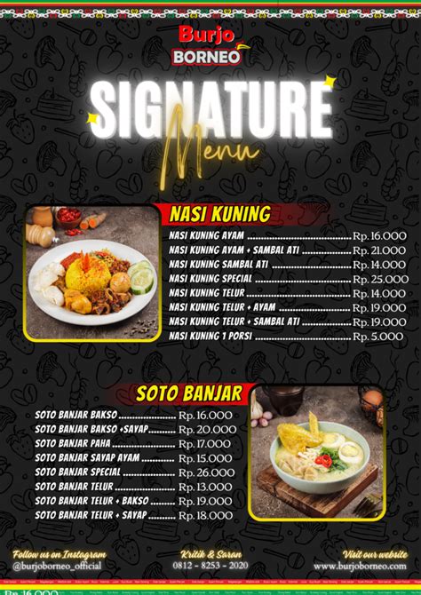 Menu Kami Borneo Group Indonesia