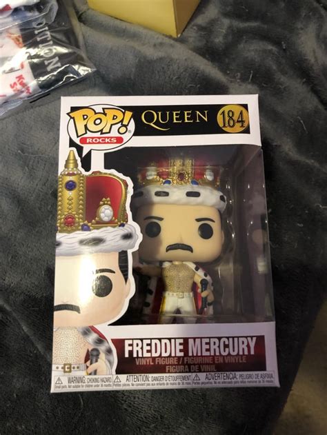 I finally got a Freddie Mercury Funko pop for Christmas! : r/queen