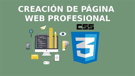 P Gina Web Profesional Con Html Y Css Estilos Css Youtube