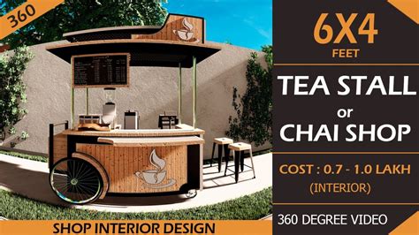 6x4 Tea Stall Small Coffee Shop Interior Design Idea Low, 59% OFF