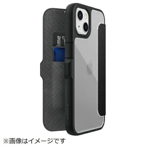 楽天ビック｜ラプティック｜raptic Iphone 13 手帳型ハイブリッドケース ブラック Rtimncsplufbk 通販