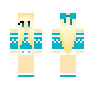 Download Blue Girl Minecraft Skin for Free. SuperMinecraftSkins