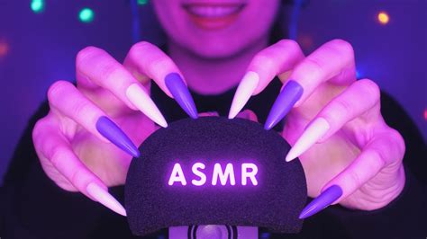 Asmr Mic Scratching Brain Scratching With 50 Different Mics🎤 Covers And Nails 💜 No Talking For