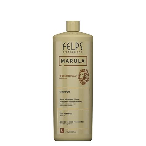 Felps Profissional Marula Shampoo De Hipernutri O Ml Felps