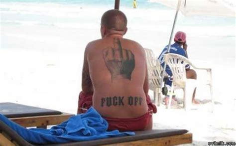 Fuck Off Tattoo