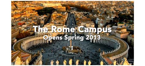 Assumption Announces Rome Campus | Assumption University