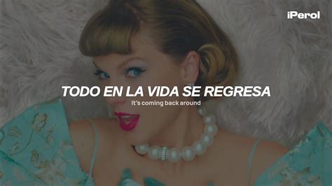 Taylor Swift Ft Ice Spice Karma Español Lyrics Video Musical Youtube