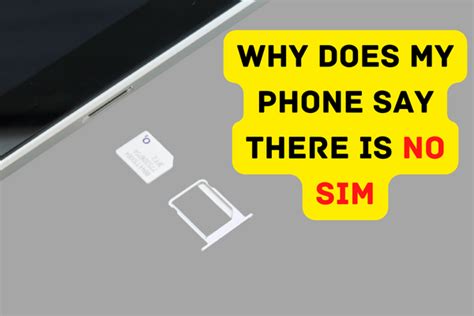 Why Does My Phone Says There Is No Sim Here S How To Fix Nextgenphone