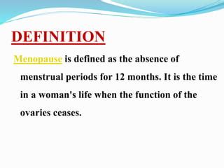 Menopause | PPT