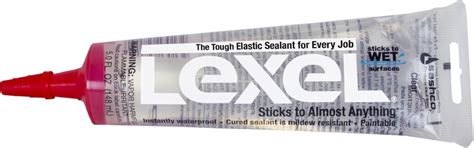 Buy the Sashco 13013 Lexel Caulk, Clear ~ 5 oz tube | Hardware World