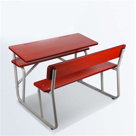 Government Tender School Classroom Wooden Double Seats Student Desk