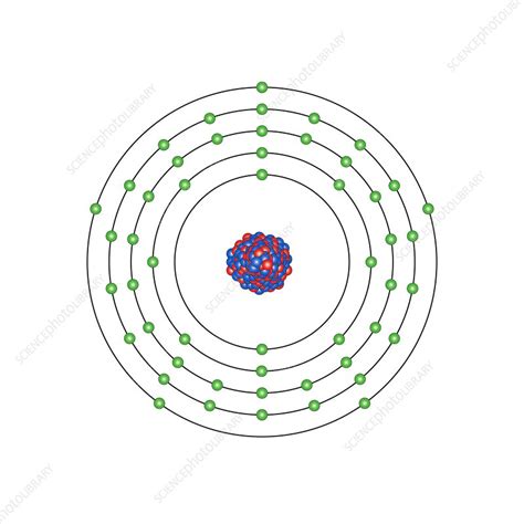 Antimony Atomic Structure Stock Image C0131601 Science Photo Library