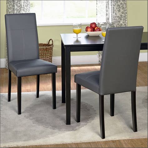 Faux Leather Dining Room Chairs - Dining Room : Home Decorating Ideas #YXkMPEvwgW