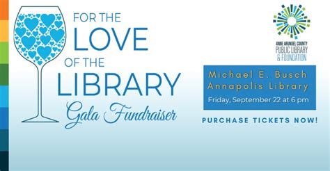 Anne Arundel County Public Library Foundation To Host Annual Gala ...