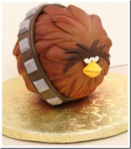 Awesome Angry Birds Star Wars Chewbacca Bird Cake - Global Geek News