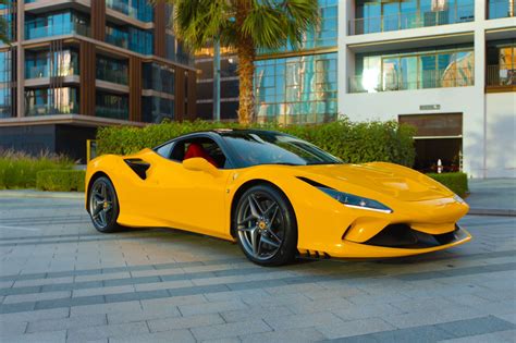 Rent Ferrari F8 Tributo In Dubai