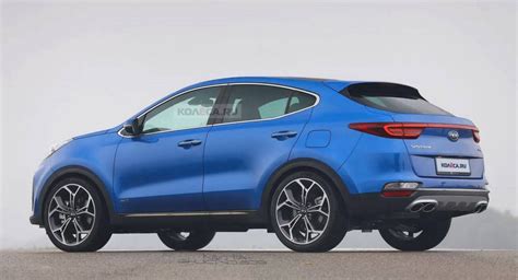 2020 Kia Sportage Looks Even Better As An SUV-Coupe | Carscoops