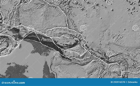 Manus Plate Dashed Patterson Cylindrical Bilevel Stock Illustration