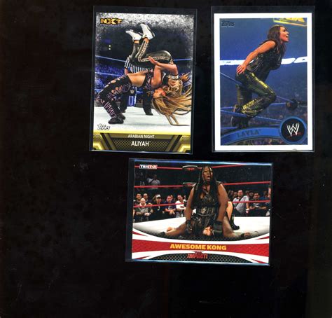 2009 Tristar Tna Impact Awesome Kong 23 Nm Tna Knockouts Champ On