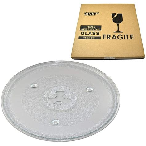 Hqrp Glass Turntable Tray 10 1 2 Inch For Hamilton Beach Microwave Oven Hb P90d23 Series