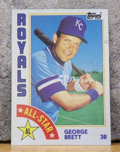 Cool Baseball Card Classic Topps Kansas City Royals George Brett