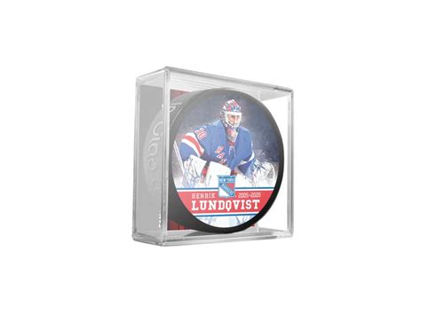 Puk Henrik Lundqvist 30 New York Rangers Retirement Souvenir Hockey Puck In Cube Fanda Nhl Cz