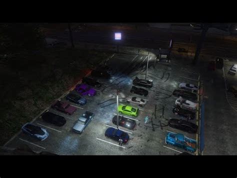 GTA 5 Online Carmeet Park N Chill Takeovers BLOCK THE SPOT YouTube