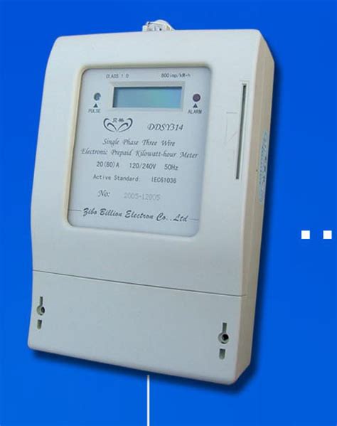 Static Three Phase Four Wire Electronic Prepayment Kilowatt Hour Meter