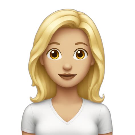 Blonde Ai Emoji Generator