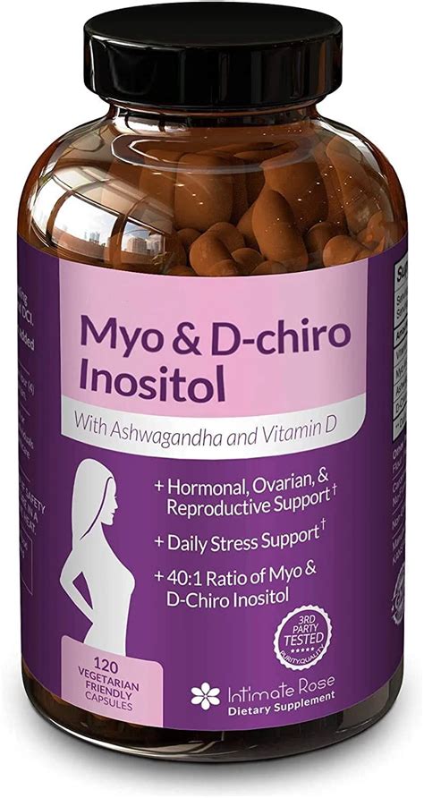 Myo Inositol D Chiro Inositol C Psula Vegana Para Mujeres