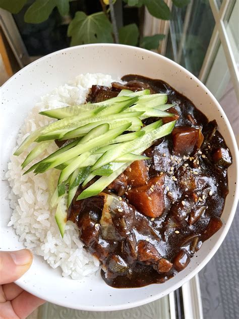 Jjajangbap Rice With Black Bean Sauce ⋆ Seasoned By Jin