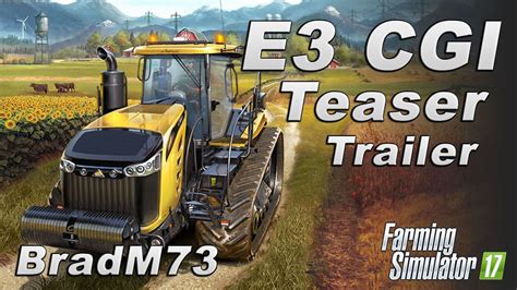 Farming Simulator 17 E3 CGI Teaser Trailer New Information Trailer