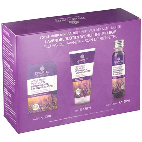 DermaSel Lavendelblüten Wohlfühl Pflege Geschenkset Limited Edition