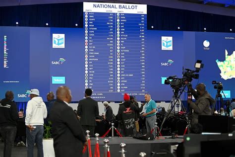 South Africa Election 2024 Table Of Latest Verified IEC Results