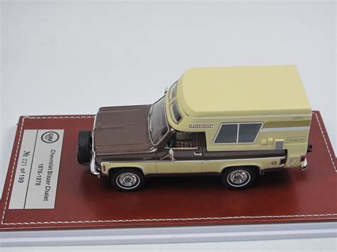 Gim Chevrolet Blazer Chalet Camper 1978 Beigebrown 143 Limited